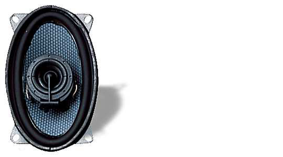 REFERENCE 4622CFD - Black - 4 inch x 6 inch 2-Way DIN - Hero